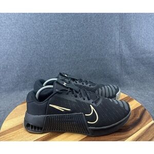 Nike Metcon 9 Men's Training Running Shoes Black Sesame Brown Gold Size 11